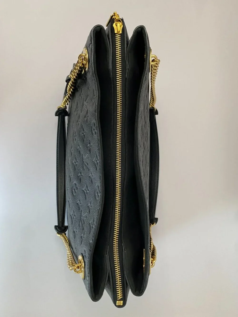Louis Vuitton Monogram Empreinte Surene MM Black Tote + Box/Receipt - Picture 8 of 16
